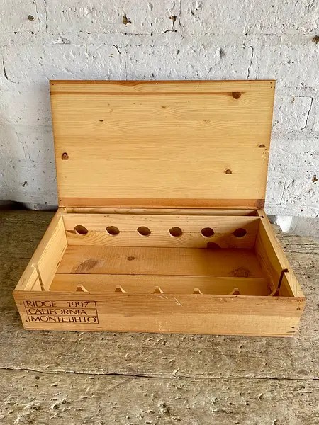 Caja De Vinos Rectangular - California 1997