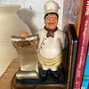 Tranca Libros Con Figura De Chef
