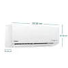 Aire Acondicionado Mini Split 9000btu Inv 110 Blanco Mabe