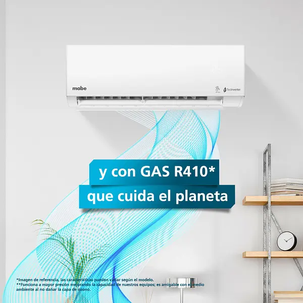 Aire Acondicionado Tradicional 110v 12000 Btu Blanco Mabe