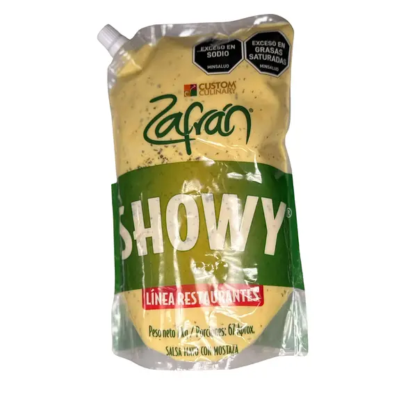 Salsa Mayo Con Mostaza Showy 1kg