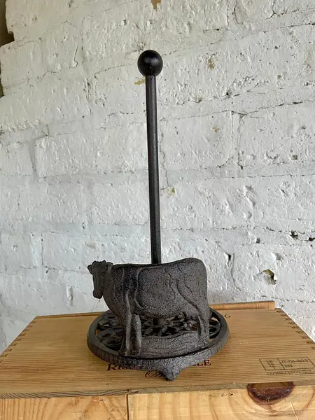 Porta Toallas De Papel Con Diseño De Vaca