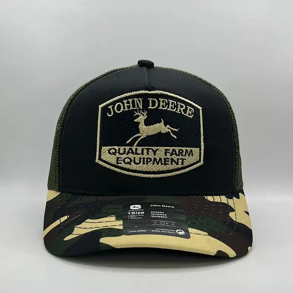 John Deere Vicera Camuflada Parche Cuadrado