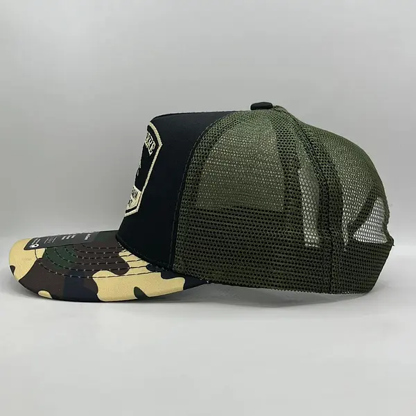 John Deere Vicera Camuflada Parche Cuadrado