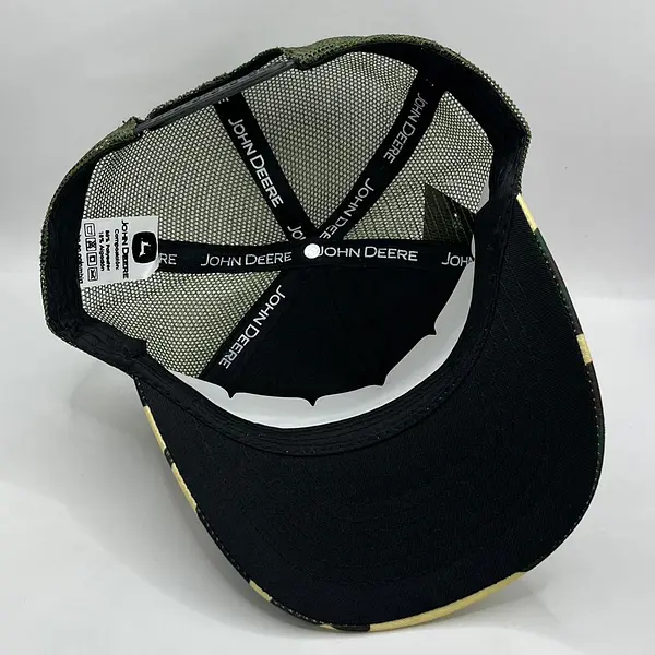 John Deere Vicera Camuflada Parche Cuadrado