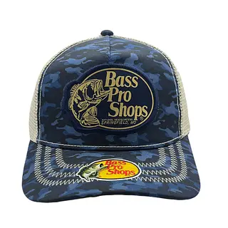 Bass Camuflado Azul Del Mar