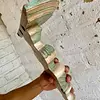 Repisa En Madera Tallada - India 1980