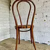Silla Estilo Thonet Con Asiento Tejido - Colombia 1980