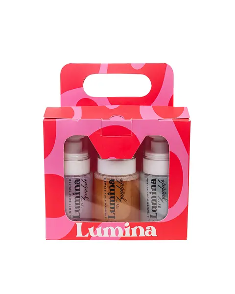Kit Mini Lumina X3 | Mini Body Shimmer 60 Ml
