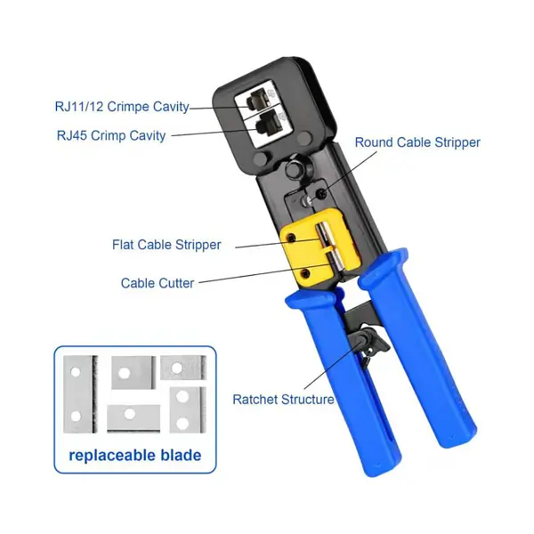 Ponchadora De Cable Utp Cat 6 / 5e