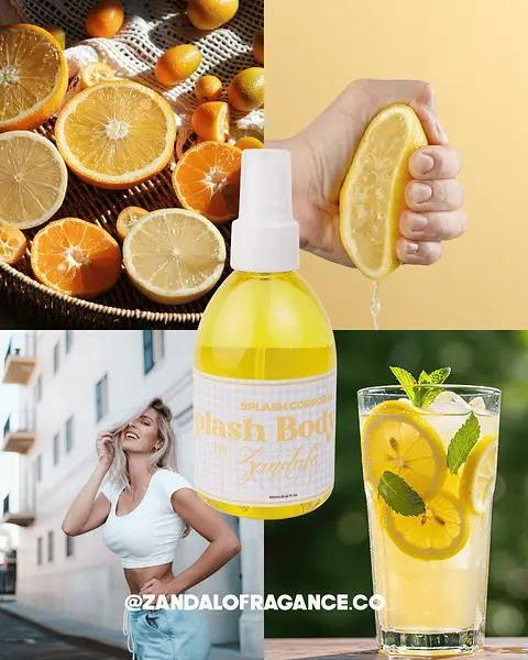 Splash Body Mist Limón | Bruma Corporal Cítrica