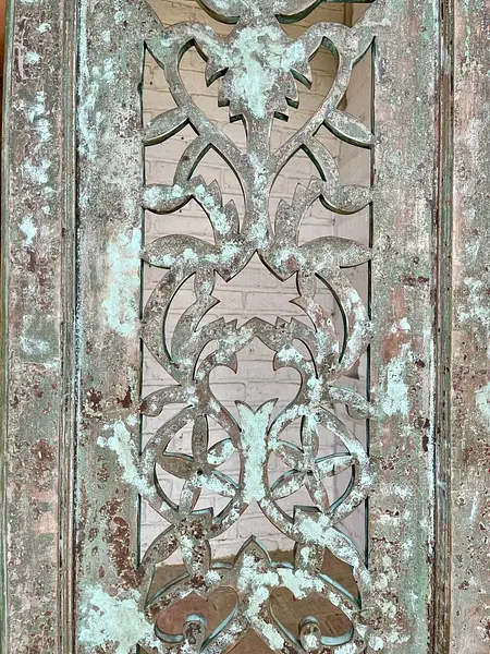 Ventana Antigua Madera Maciza