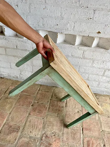 Banca Rústica Madera Reciclada