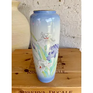 Jarrón De Porcelana - Japón 1970