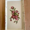 Bandeja De Porcelana Motivos Rosas