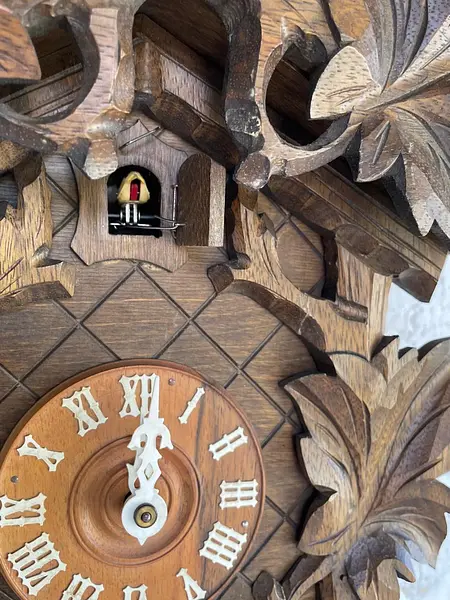 Reloj Cucú Selva Negra 8 Dias - Alemania 1980