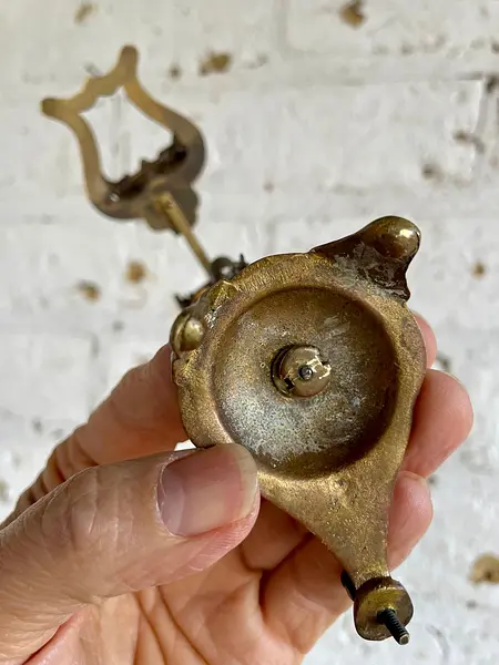 Balanza De Correo Postal Con Péndulo Y Pinza - Italia 1880