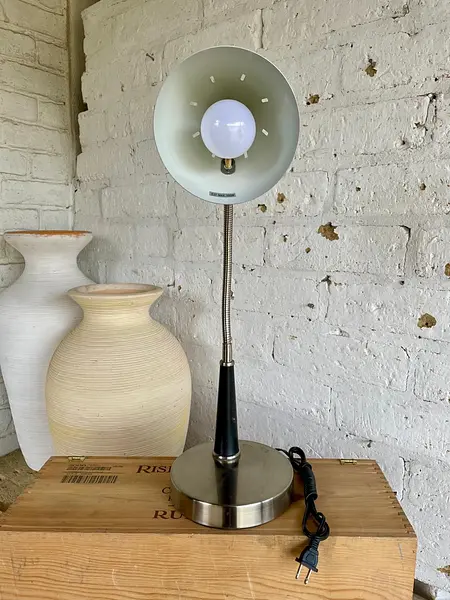 Lámpara De Escritorio Cuello De Cisne Flexible