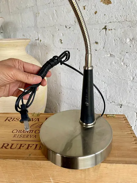 Lámpara De Escritorio Cuello De Cisne Flexible