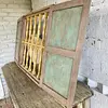 Ventana Doble Puerta Reja Torneada De Madera - Colombia 1940