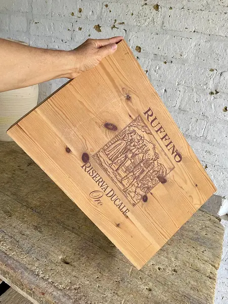 Caja Vacía De Botelleas De Chianti - Italia 2006