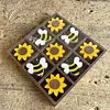 Juego De Mesa Triqui De Abejas Y Girasoles