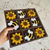 Juego De Mesa Triqui De Abejas Y Girasoles