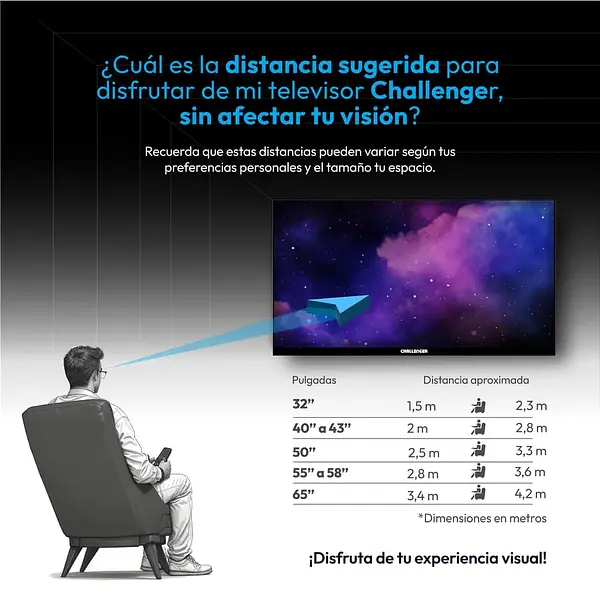 Tv Challenger 43" 43kg90 Fhd Led Smart Tv Google Tv 6365