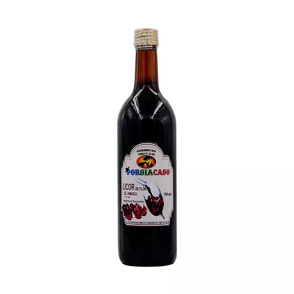 Vino de Flor de Jamaica Porsiacaso 750ml