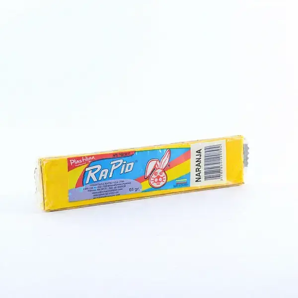 Plastilina Barra 65gr Stdo Rapid