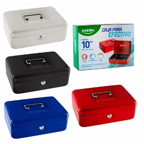 Caja Menor Metalica Pointer 10 Pulgadas