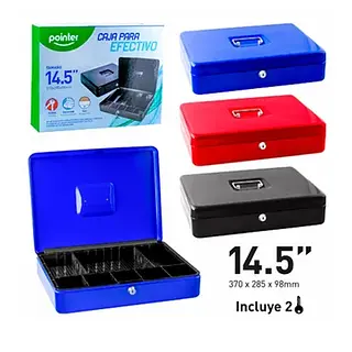 Caja Menor Metalica Pointer 14,5 Pulgadas