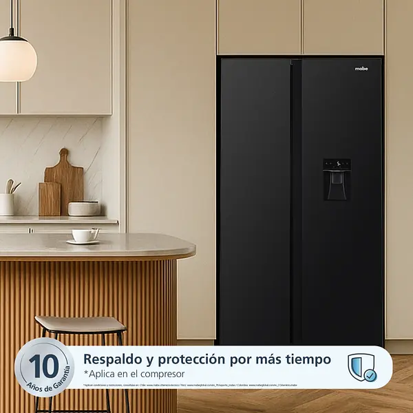 Nevecón Mabe Side By Side Tecinverter 480 L Brutos