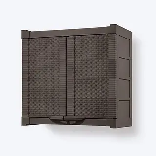 Armario Rimax Gabinete Doble Apariencia Rattan