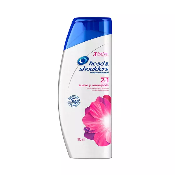 Shampoo Head & Shoulders Suave y Manejable Control Caspa 3 Action