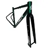 Marcos Gravel En Aluminio Crax Color Verde