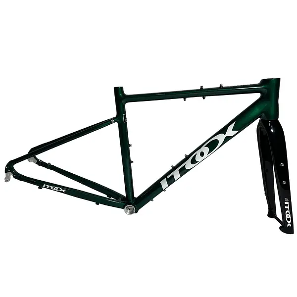 Marcos Gravel En Aluminio Crax Color Verde