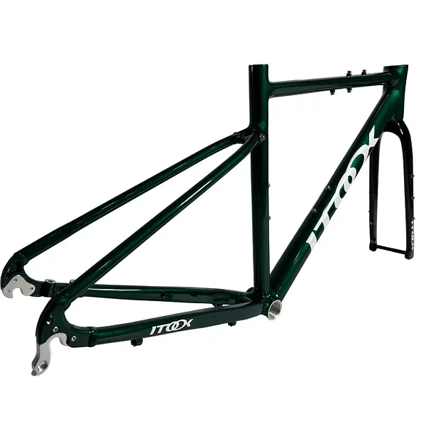 Marcos Gravel En Aluminio Crax Color Verde