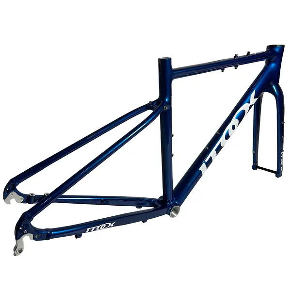 Marcos Gravel En Aluminio Crax Color Azul