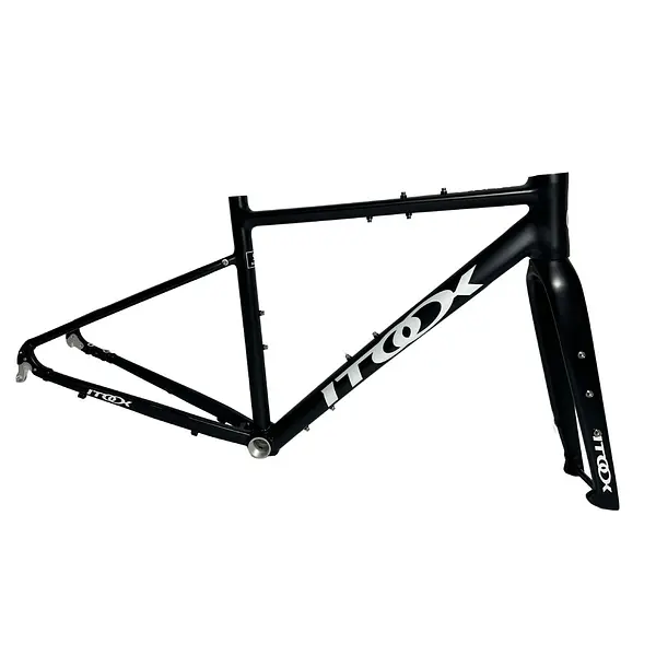 Marcos Gravel En Aluminio Crax Color Negro