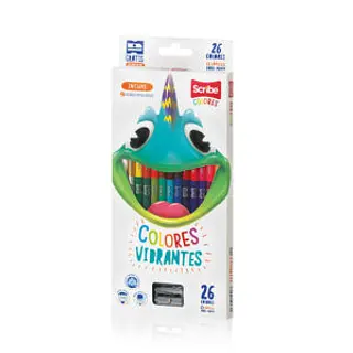 Colores Scribe Doble Punta 13/26