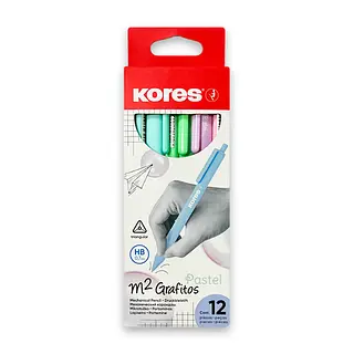 Lapiz Portaminas Kores 0.7 M-2 Pastel