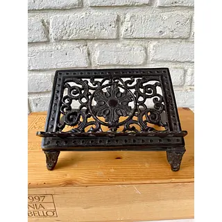 Atril De Libros Graduable En Bronce Fundido - Colombia 1970