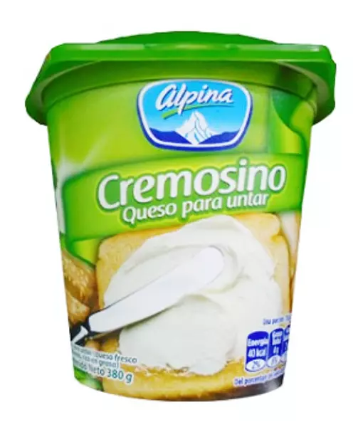 Queso Crema Para Untar Alpina 380 G