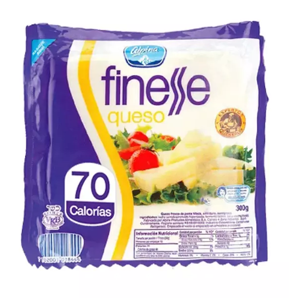 Queso Finesse Alpina (Entero) 300 G