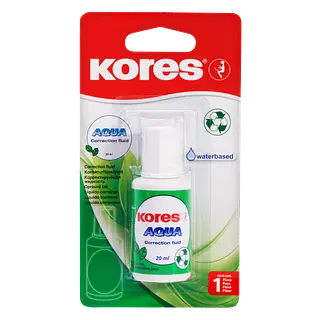 Corrector Brocha Aqua Liquido Ecologico 20ml Kores