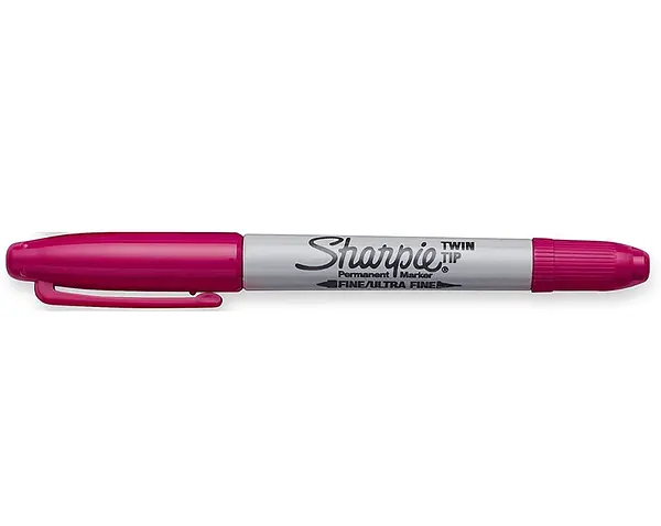 Marcador Sharpie Twin Stdo Doble C/Micropunta
