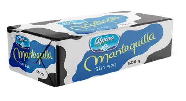 Mantequilla Alpina (Con Sal O Sin Sal) 500 G