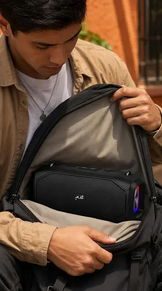 Mini Parlante Jlc Portátil 20w Rms Jlc-S227vd 0173