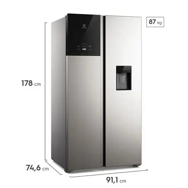 Nevecón Electrolux No Frost 619l Inverter